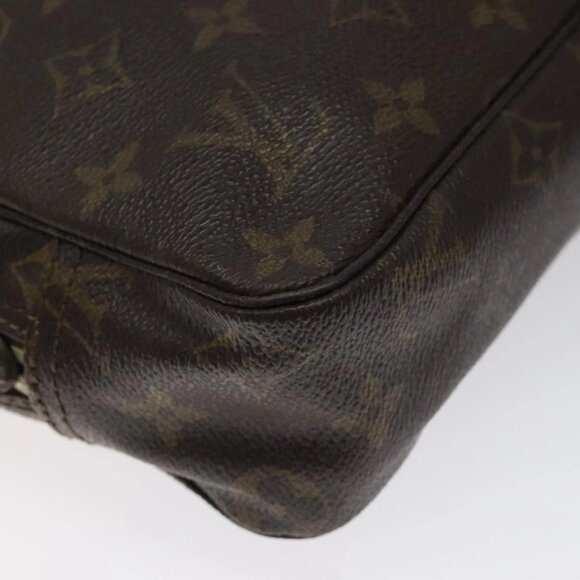 LOUIS VUITTON Monogram Trousse Toilette 23 Clutch Bag LV Auth - Picture 12 of 16
